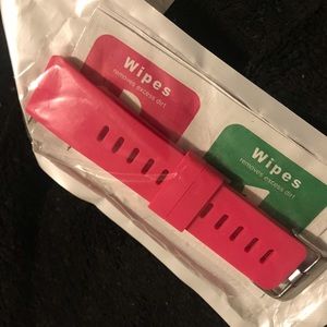 Fitbit versa band replacement hot pink Barbie Pink
